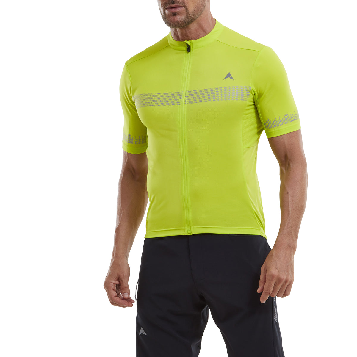 Altura Nightvision Men's Short Sleeve Cycling Jersey Lime 2XL