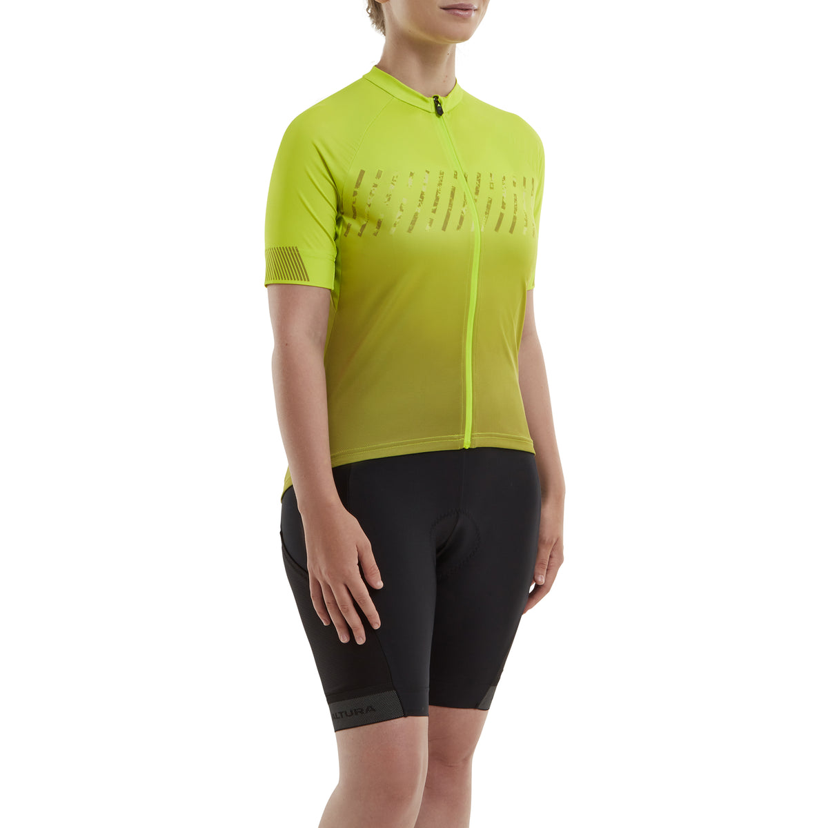 Altura Airstream Women's Short Sleeve Cycling Jersey Lime 8