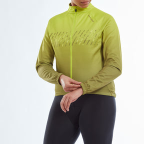 Altura Airstream Women's Long Sleeve Jersey Lime 8