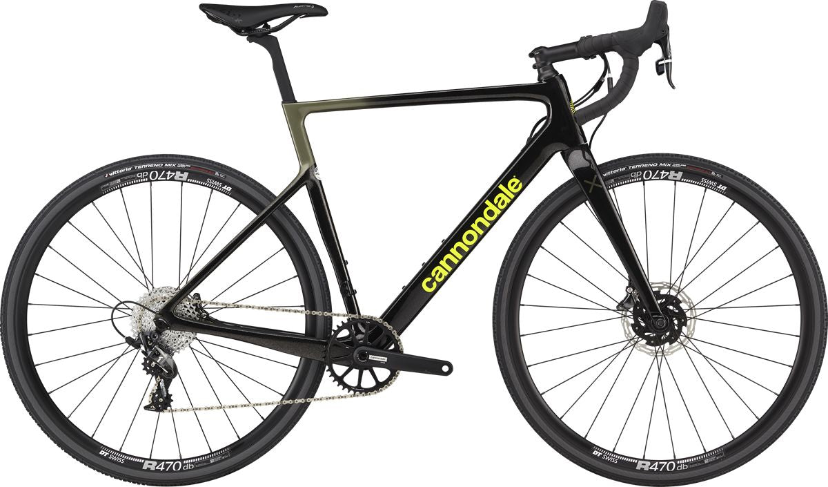 Cannondale SuperSix EVO CX Cyclocross Bike  Black/Yellow XS