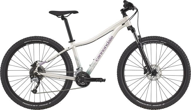 Cannondale Trail 7 Womens Mountain Bike  White/Purple XS