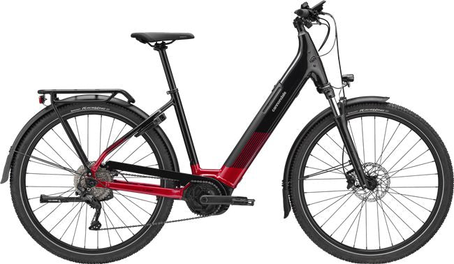 Cannondale Tesoro Neo X 2 Low Step Unisex Electric Mountain Bike  Red S