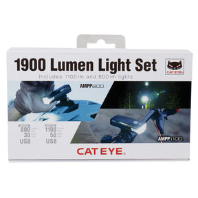 CATEYE AMPP 1100 / AMPP 800 COMBO LIGHT SET