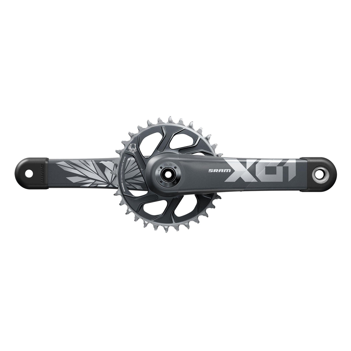 SRAM Crankset X01 Eagle Boost 148 Dub 12S With Direct Mount 32T X-Sync 2 Chainring (Dub Cups/Bearings Not Included) C2