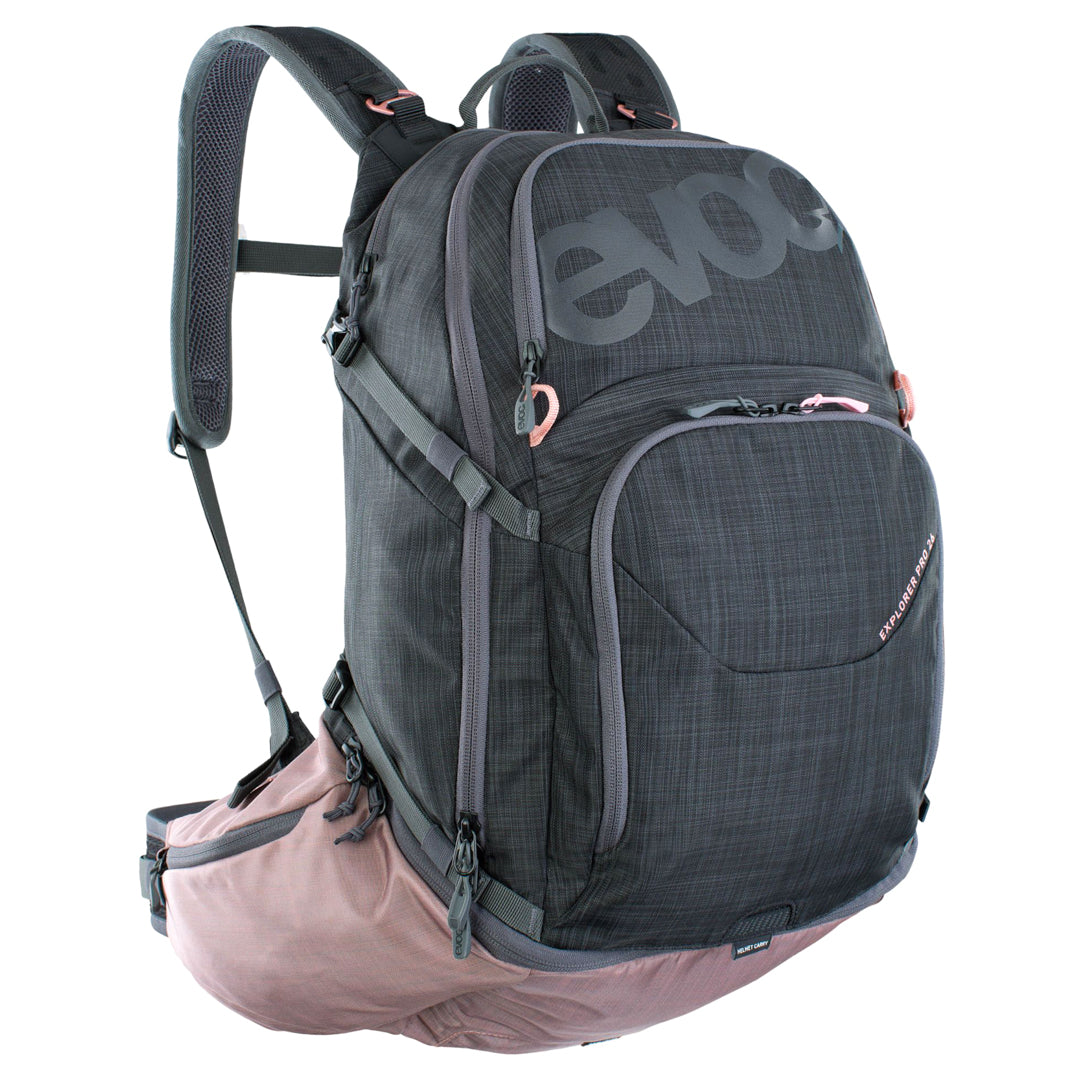 Evoc Explorer Pro 26L Performance Backpack 2019 Carbon Grey/Dusty Pi 26L