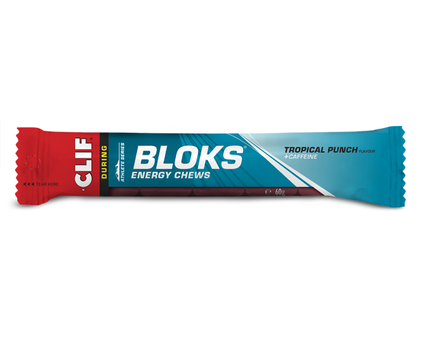 Clif Blok Energy Chews Tropical Punch Single
