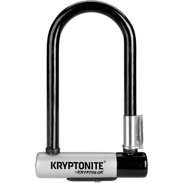 Kryptonite Kryptolok Mini U-Lock with Flexframe bracket Sold Secure Gold