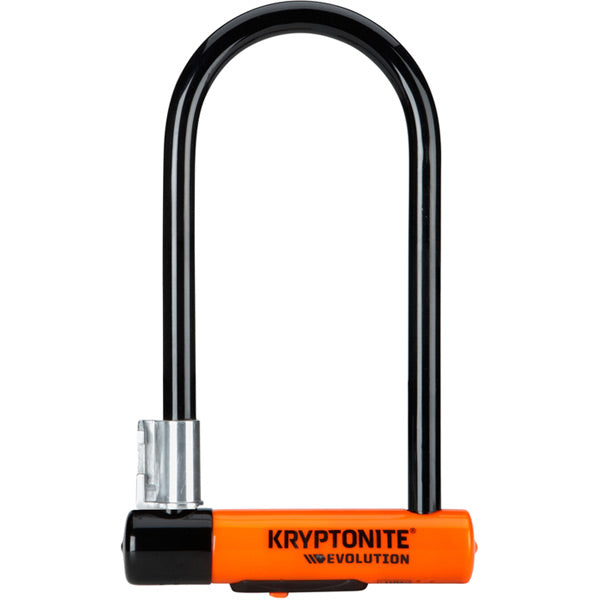 Kryptonite Evolution Standard U-Lock with Flexframe bracket Sold Secure Gold