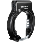Kryptonite Ring Lock with plug in capability - Non Retractable Sold Secure Silver