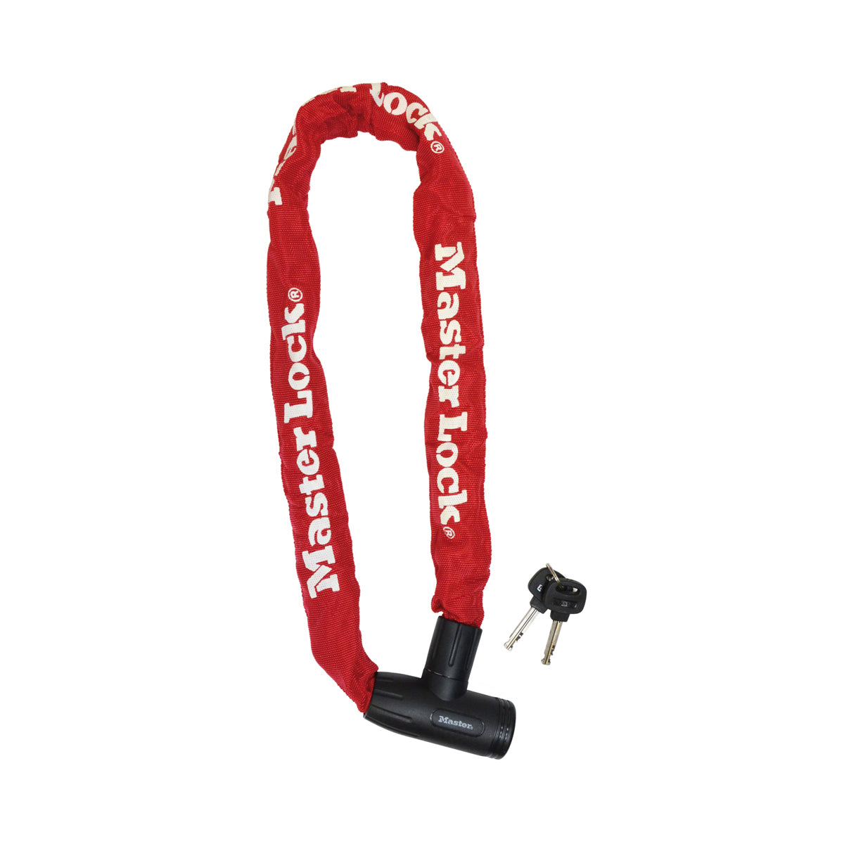 The Masterlock CHAIN LOCK INTEGRATED DISC CYLINDER KEY LOCK Chain Locks ...