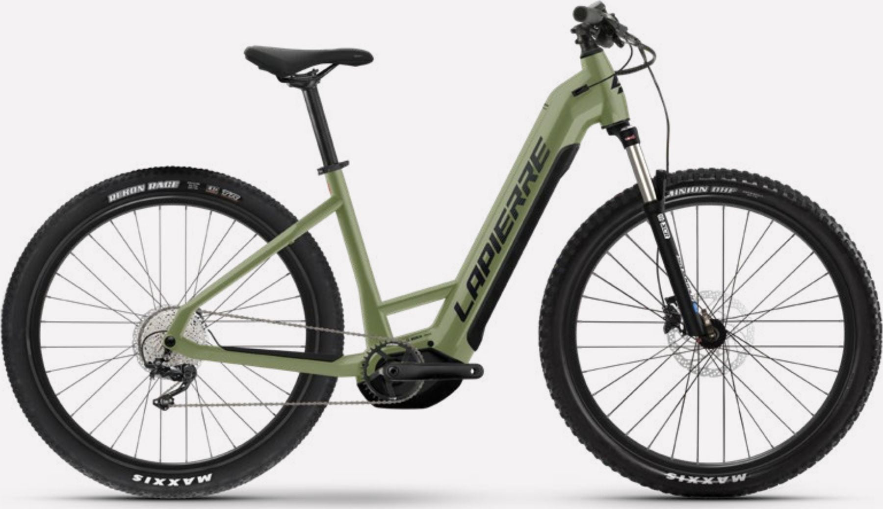 Lapierre Overvolt HT 8.7 Low Womens Electric Mountain Bike Green/Black L
