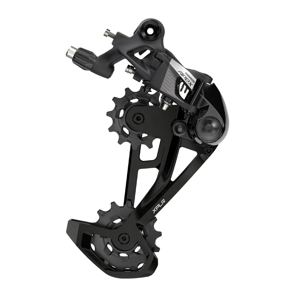 Sram Apex XPLR Mechanical 12 Speed Rear Derailleur Max 44T - D1 Black 12 SPD