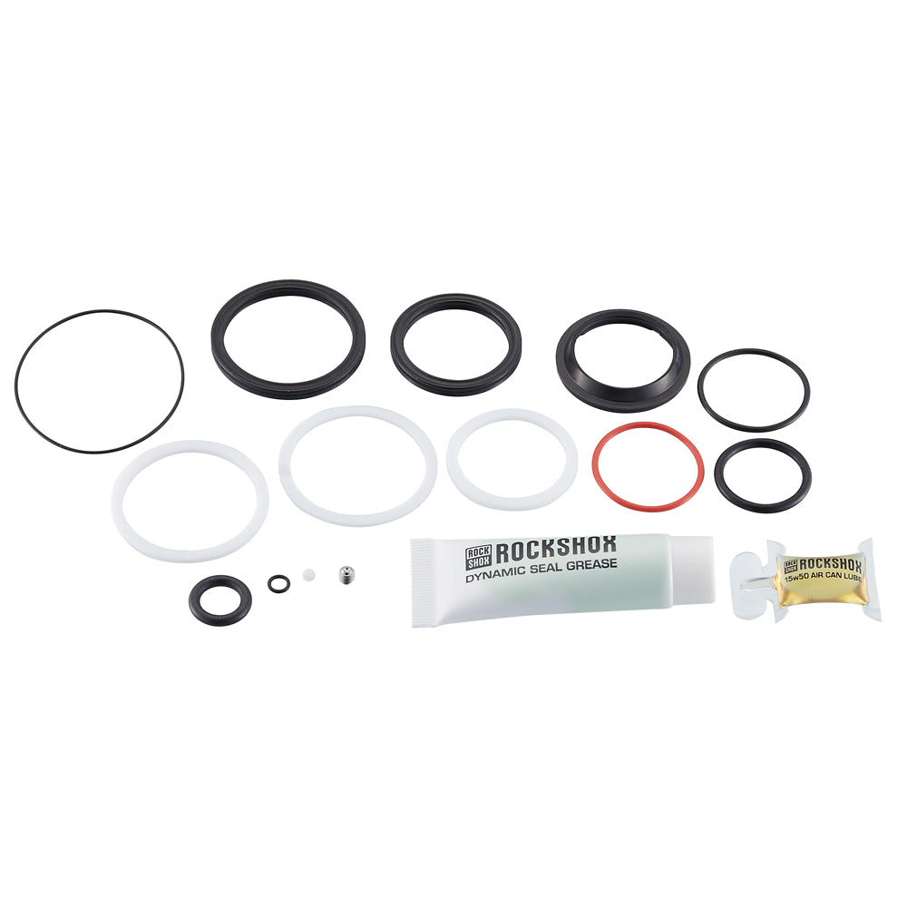 Rockshox 200 Hour/1 Year Service Kit (Includes Air Can Seals, Piston Seal, Glide Rings, Ifp Seals, Seal Grease/Oil) - Deluxe Nude/Bold C1 (2022) - Scott Default Title