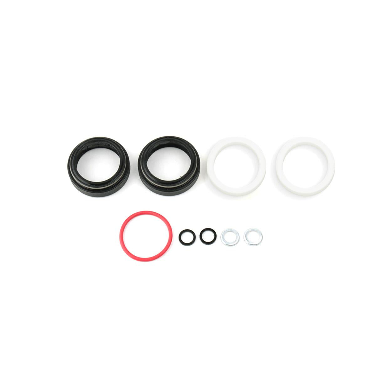 Rockshox Spare -  Fork Dust Wiper Upgrade Kit - 30Mm Black Flangeless Low Friction Seals (Includes Dust Wipers & 10Mm Foam Rings) - Judy Silver/Judy Gold (Boostô Forks)/Rudy 2021