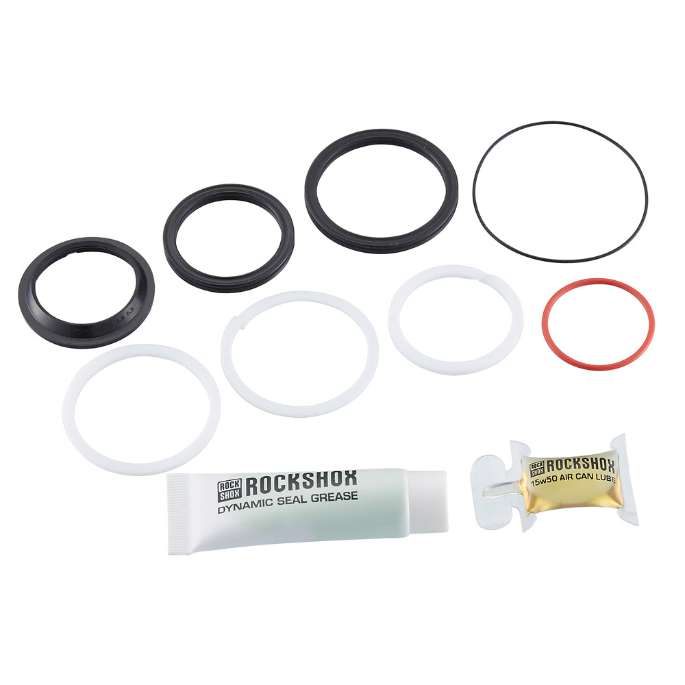 Rockshox 50 Hour Service Kit (Includes Air Can Seals, Piston Seal, Glide Rings, Grease/Oil) - Deluxe C1+/Super Deluxe C1+/Super Deluxe Flight Atttendant C1+ (2023+)