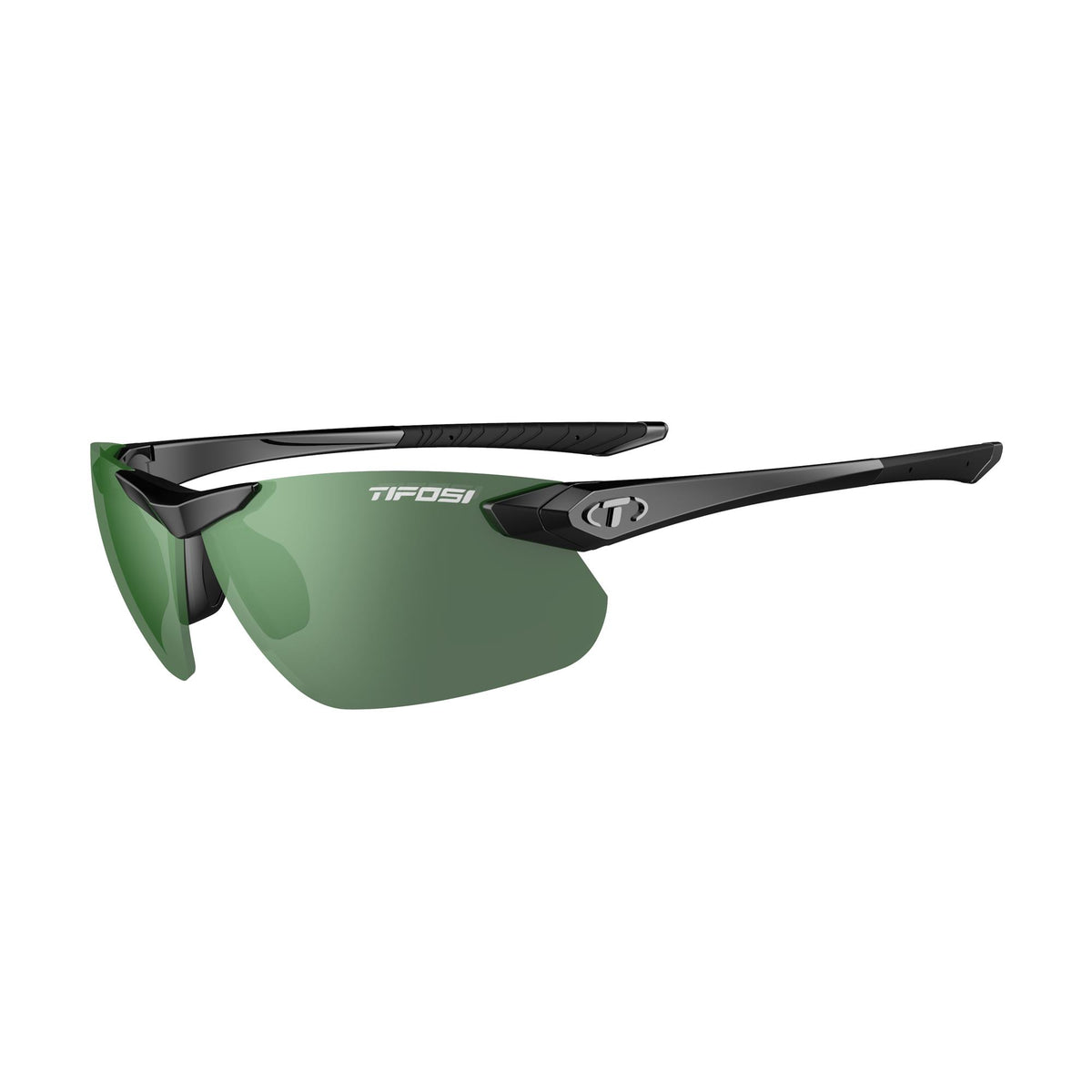 Tifosi Seek FC 2.0 Enliven Golf Single Lens Sunglasses Gloss Black