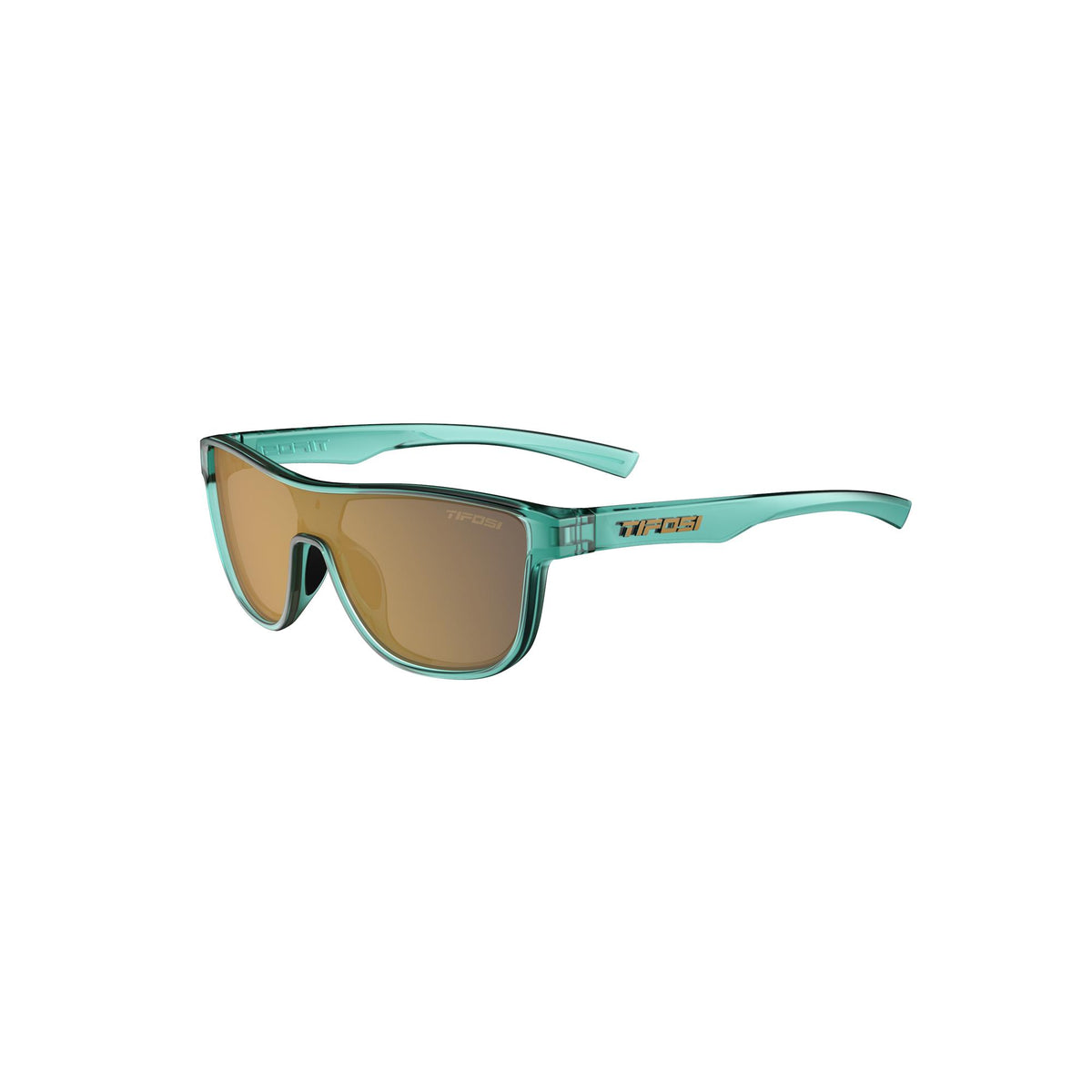 Tifosi Sizzle Single Lens Sunglasses Teal Dune