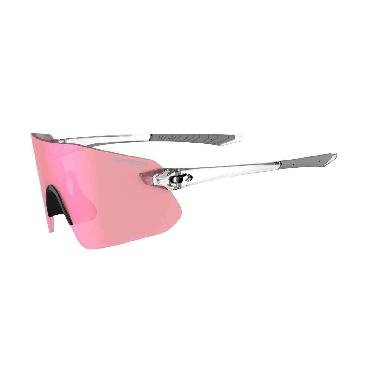 Tifosi Vogel SL Single Lens Sunglasses Crystal Clear