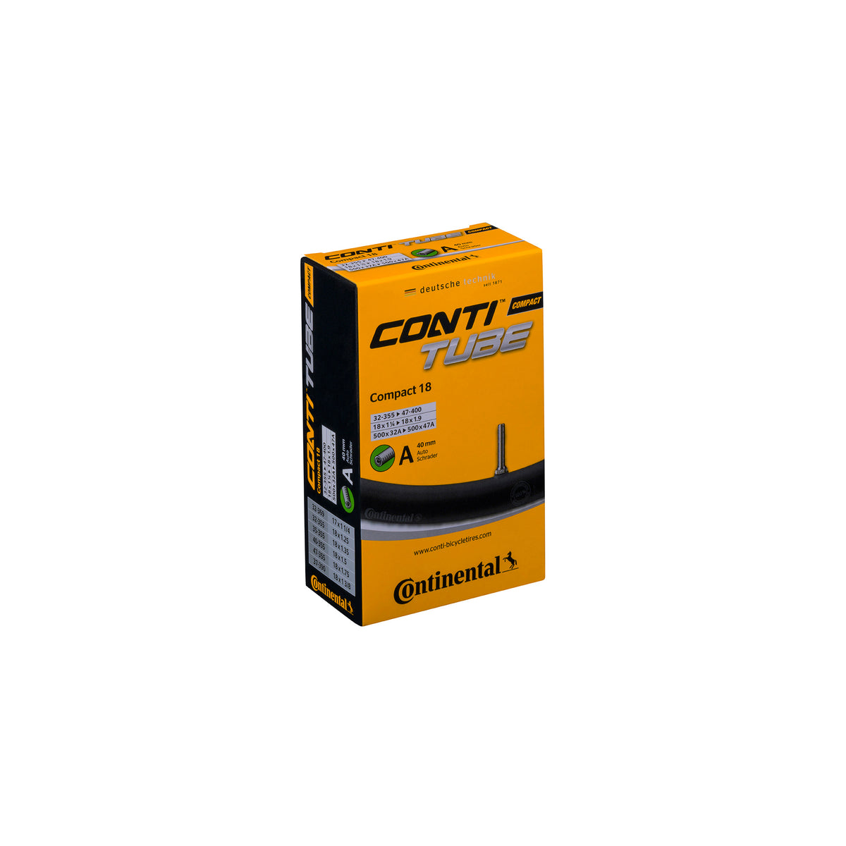 Continental Compact Wide Inner Tube