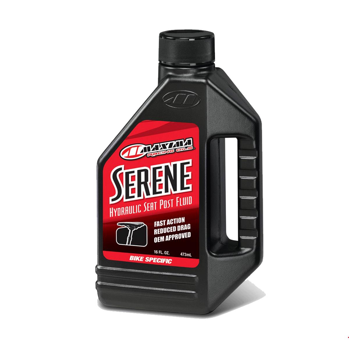 Maxima Seat Post Fluid Serene, 16 Oz Bottle - Reverb (For Use In Servicing Reverb Seat Post Only, Not For Use In Remote)