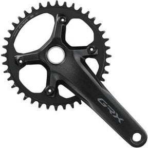 Shimano GRX RX610 Crankset Single Chainring Black 40T 175mm