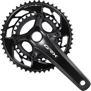 Shimano GRX RX820 Crankset Double Chainring Grey 48/31T 175mm