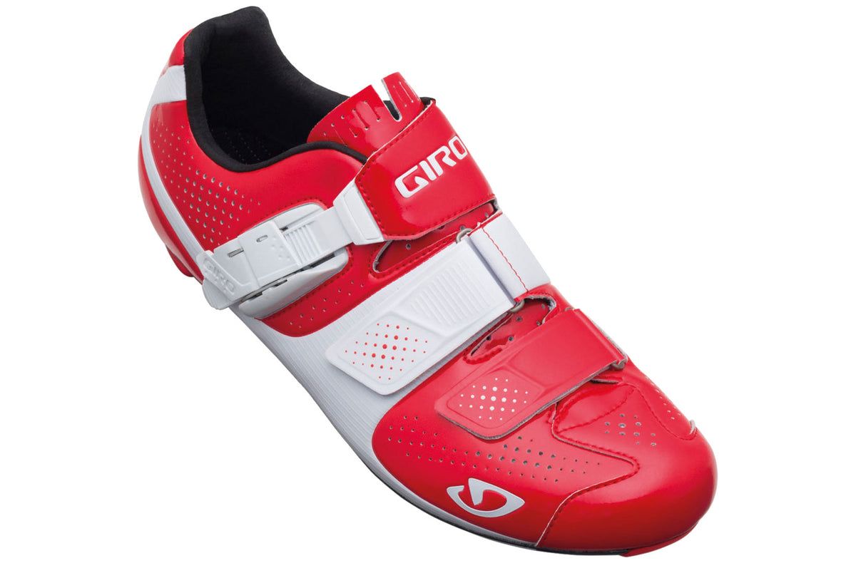 Giro Factor ACC Road Shoes - Red/White - EU44/UK10
