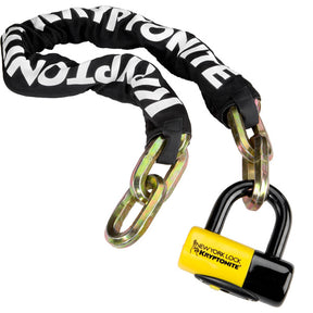 Kryptonite New York Fahgettaboudit Chain And NY Disc Lock Sold Secure Diamond
