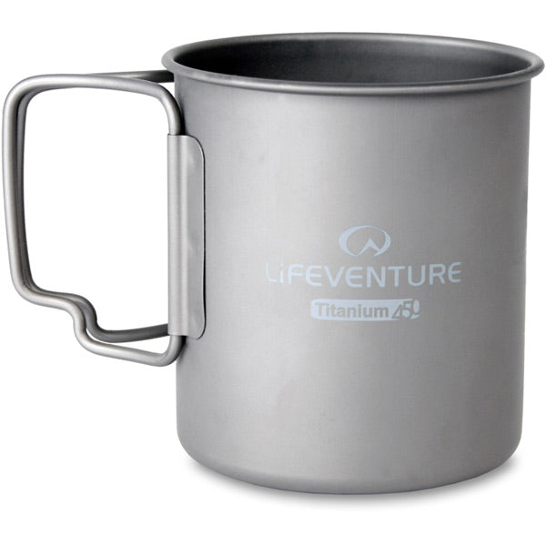 Lifeventure 450ml Titanium Mug