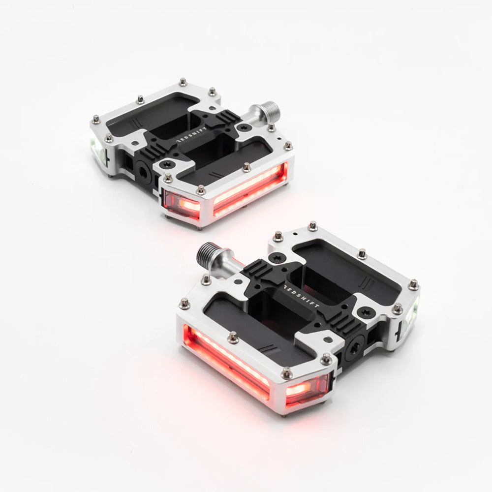 Redshift Sports Arclight PRO Flat Pedals Silver